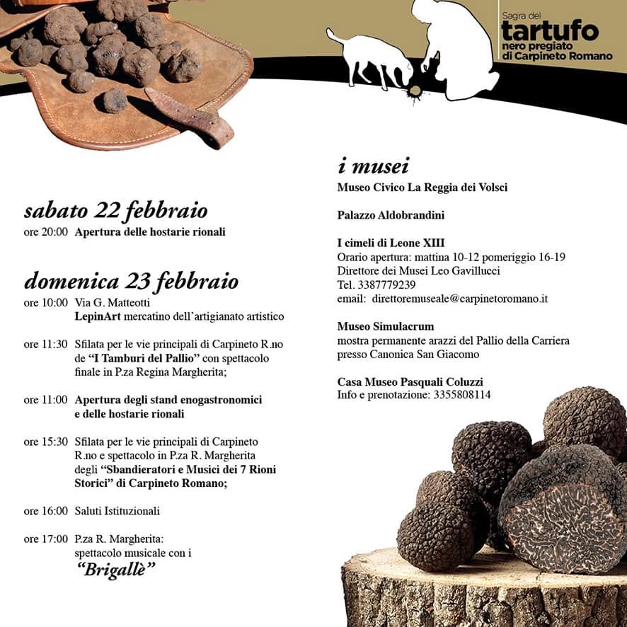 Locandina Festival del Folklore nei Lepini — edizione 2025 (2/2)